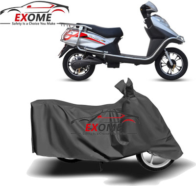 APNEK Two Wheeler Cover for Hero Electric(Electric Flash, Grey)