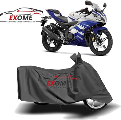 ENTIRELY ELITE Two Wheeler Cover for Yamaha(YZF R15 S, Grey)