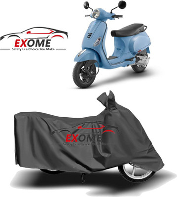 APNEK Two Wheeler Cover for Vespa(Vespa LX, Grey)