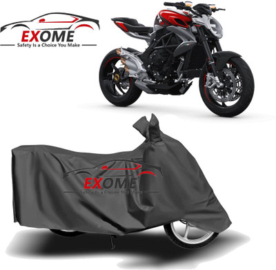 APNEK Two Wheeler Cover for MV Agusta(Brutale, Grey)