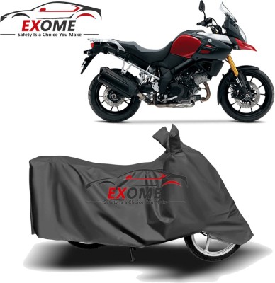 EXOME Two Wheeler Cover for Suzuki(V Strom 1000, Grey)