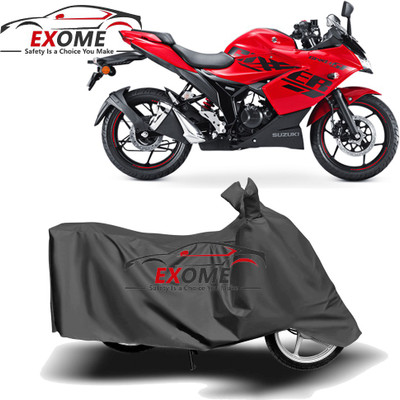APNEK Two Wheeler Cover for Suzuki(Gixxer SF 150, Grey)