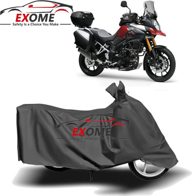 APNEK Two Wheeler Cover for Suzuki(V Strom 1000, Grey)