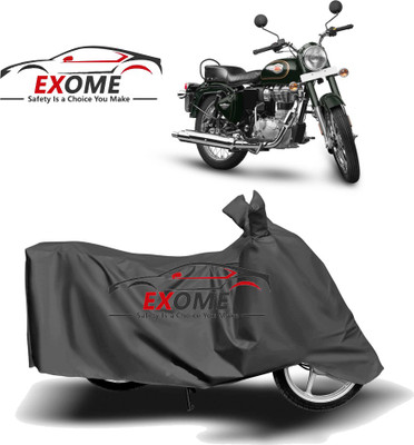 APNEK Two Wheeler Cover for Royal Enfield(Twin spark, Grey)