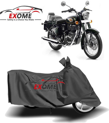 APNEK Two Wheeler Cover for Royal Enfield(Electra, Grey)