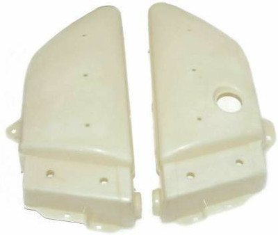 meenu arts RX SHIELD WITHOUT PAINT-01 Bike Fairing Kit