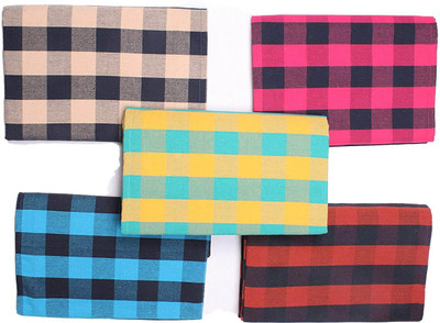 Tharunsha Elite Checkered Single AC Blanket for  Heavy Winter(Cotton, Muliticolor)