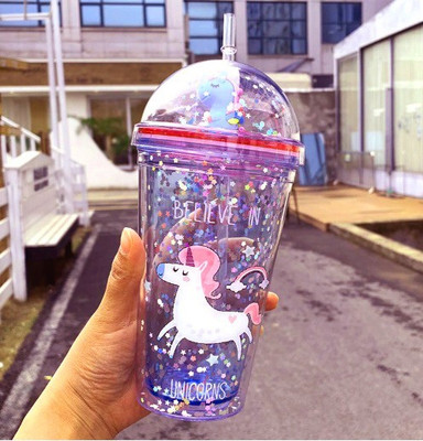 poksi 500 ml Plastic Shaker(Pack of 1, Pink)