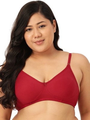 LEADING LADY Women Full Coverage Non Padded Bra(Maroon)