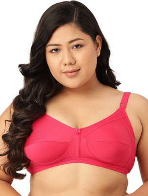 LEADING LADY Women Full Coverage Non Padded Bra(Pink)