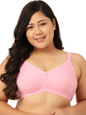 LEADING LADY Women Full Coverage Non Padded Bra(Pink)