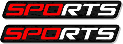 Piston Graphics Sticker & Decal for Car & Bike(Multicolor)