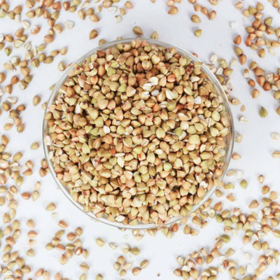 CHATOKDE Buckwheat Seeds / Buckwheat Groats / Kuttu Giri / Buckwheat Kernel (200 g) Buckwheat Seeds(200 g)