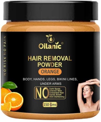 Oilanic Orange Hair Removal Powder 150gm Wax(150 g)