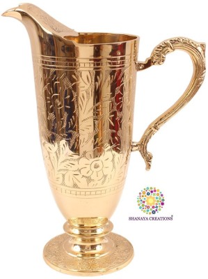 SHANAYA CREATIONS 1500 L Brass Water Jug
