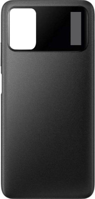 SROCK Poco M3 Back Panel(Black)