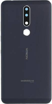 Purplesavvy NOKIA 3.1 PLUS Back Panel(Black)