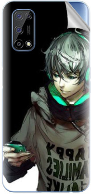 Snooky Realme 7 5G Mobile Skin(Black)