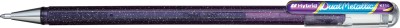 PENTEL Hybrid Dual Metallic Gel Pen(Pack of 3, Ink Color - Violet+Metallic Blue)