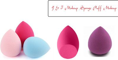 J & F Make Up Beauty Blender Sponge Puff pack of 5