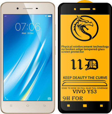 XRENGTH Edge To Edge Tempered Glass for VIVO Y53(Pack of 1)