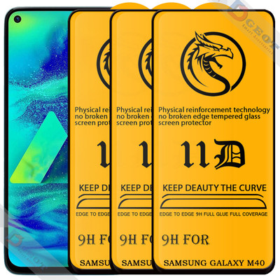 HQ Protection Edge To Edge Tempered Glass for Samsung Galaxy A60 |With Easy Installation Kit|Impact Absorb|Full Adhesive Glass|(Pack of 1)