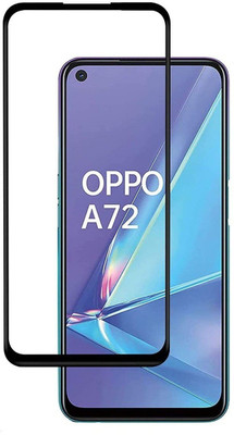 Vastu Art Edge To Edge Tempered Glass for Oppo A72(Pack of 1)