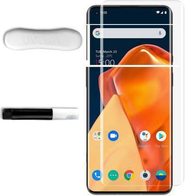 kentop Edge To Edge Tempered Glass for OnePlus 9 Pro(Pack of 1)