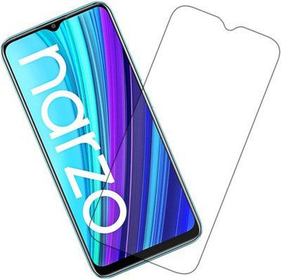 VIHAT Tempered Glass Guard for Realme Narzo 30 5G(Pack of 1)