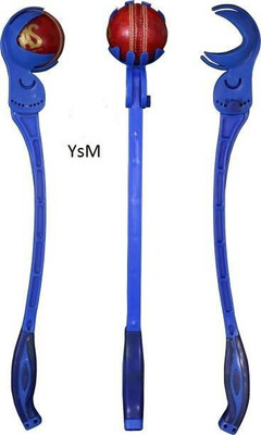 YSM Side Arm Thrower Sidearm Ball Thrower(Blue)