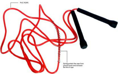 ANC jumping Skipping Rope N7 Pencil Type Soft Handle Freestyle Skipping Rope(Length: 265 cm)
