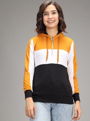 METRONAUT Full Sleeve Color Block Women Sweatshirt