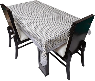 Casanest Geometric 10 Seater Table Cover(Multicolor, PVC)