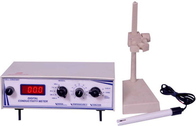 sky technology india Sky 475 digital conductivity meter table top model range (0-1000 mhos/cm) in 5 range felicity Digital TDS Meter
