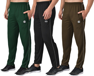 eCools Solid Men Multicolor Track Pants