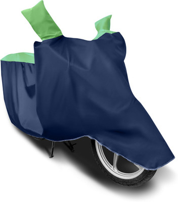 MADAFIYA Two Wheeler Cover for DSK Benelli(Leoncino, Green, Blue)