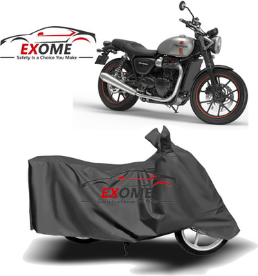 APNEK Two Wheeler Cover for Triumph(Street Twin, Grey)