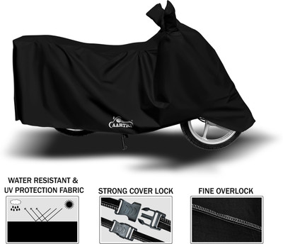 MADAFIYA Two Wheeler Cover for Hero(Electric Optima, Black)