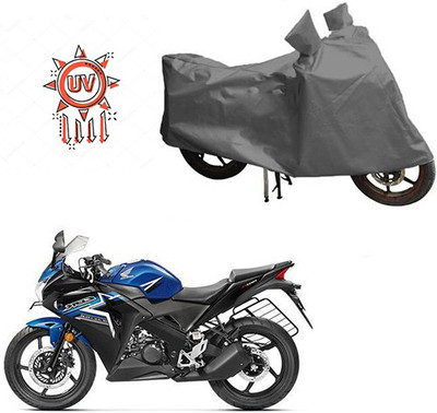 HYBRIDS COLLECTION Waterproof Two Wheeler Cover for Honda(CBR 150R, Grey)