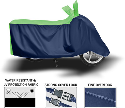 MADAFIYA Two Wheeler Cover for Bajaj(Pulsar 220 DTS-i, Green)