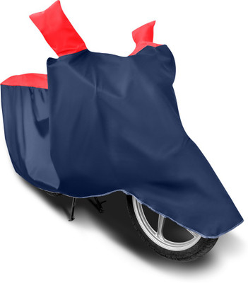 MADAFIYA Two Wheeler Cover for Bajaj(CT100, Red, Blue)