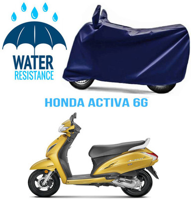 RONISH Waterproof Two Wheeler Cover for Honda(Activa 6G, Blue)