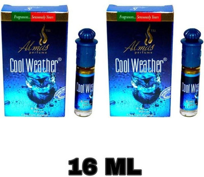 Almas Cool Wheather Pack Of 2 Floral Attar(Floral)