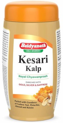 Baidyanath Kesari Kalp Royal Chyawanprash ( Enriched with Gold, Silver & Saffron) - 1kg