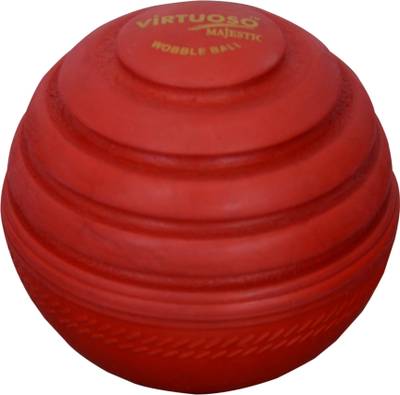 Virtuoso SYNTHETIC CRICKET WOBBLE BALL-RED Cricket Training Ball  (Pack of 1)