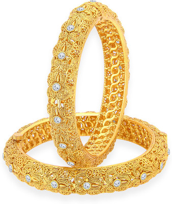 Sukkhi Alloy Gold-plated Bangle(Pack of 2)