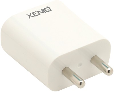 Xenio 2.1 A Multiport Mobile Charger with Detachable Cable(White, Cable Included)