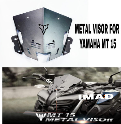 imad METAL VISOR FOR MT15 Bike Windshield