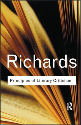 Principles Of Literary Criticism(Paperback, I.A. Richards)