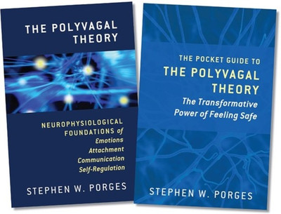 The Polyvagal Theory and The Pocket Guide to the Polyvagal Theory, Two-Book Set(English, Hardcover, Porges Stephen W.)